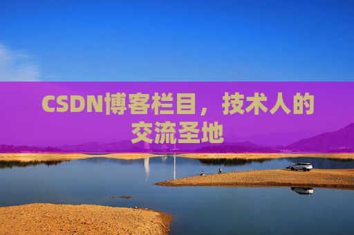 CSDN博客栏目，技术人的交流圣地